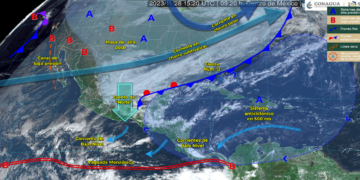 Nuevo frente frío amenaza con lluvias y bajas temperaturas en México